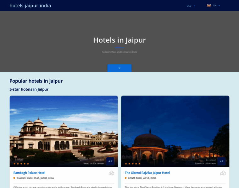 Hotels-jaipur-india.com thumbnail