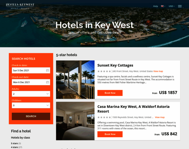 Hotels-keywest.com thumbnail