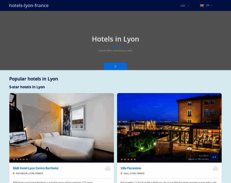 Hotels-lyon-france.com thumbnail