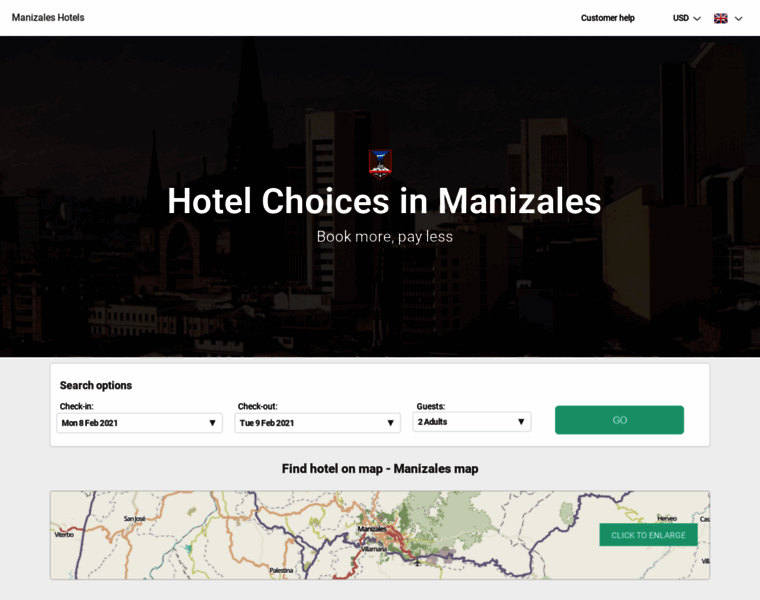 Hotels-manizales.com thumbnail