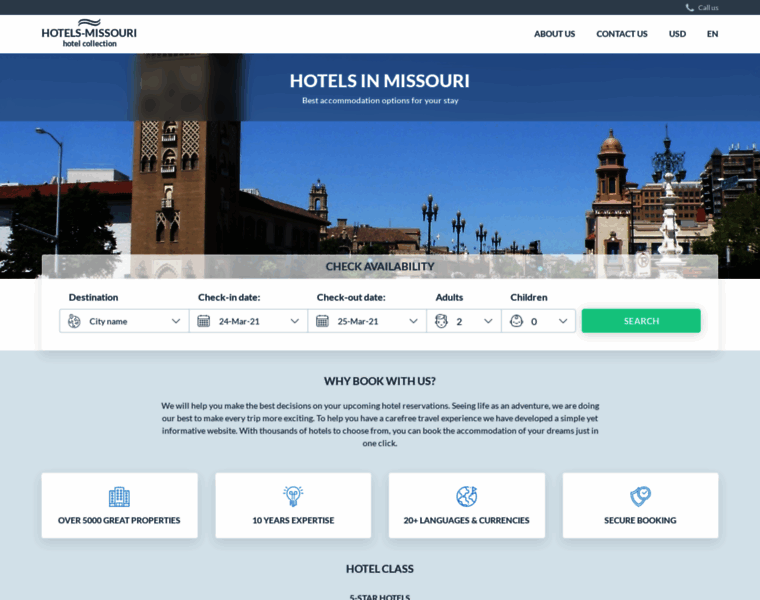 Hotels-missouri.com thumbnail