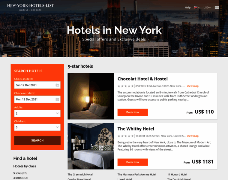 Hotels-new-york.net thumbnail