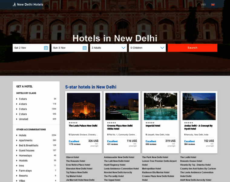 Hotels-newdelhi.com thumbnail