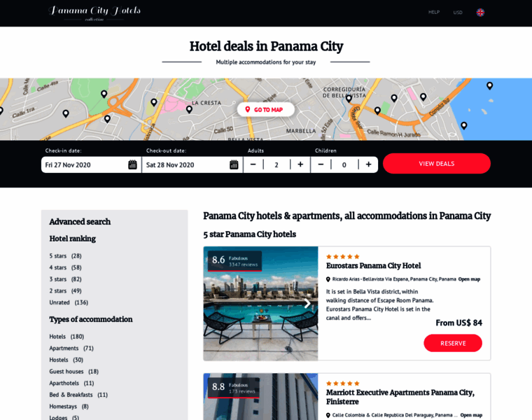 Hotels-panama-city.com thumbnail