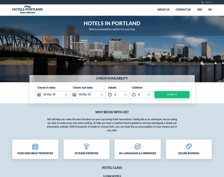 Hotels-portland.com thumbnail