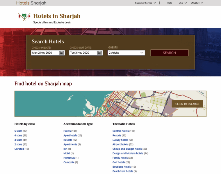 Hotels-sharjah-uae.com thumbnail