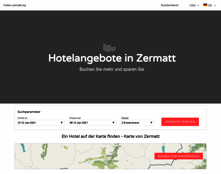Hotels-zermatt.org thumbnail