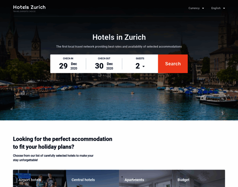 Hotels-zurich.org thumbnail