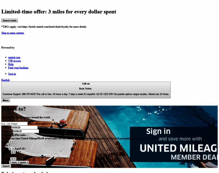 Hotels.united.com thumbnail