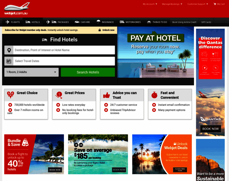 Hotels.webjet.com.au thumbnail