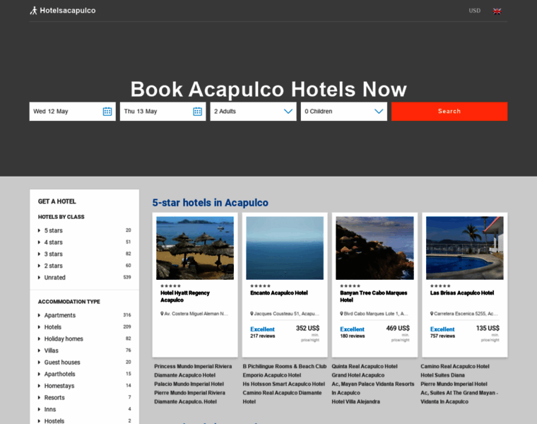 Hotelsacapulco.net thumbnail