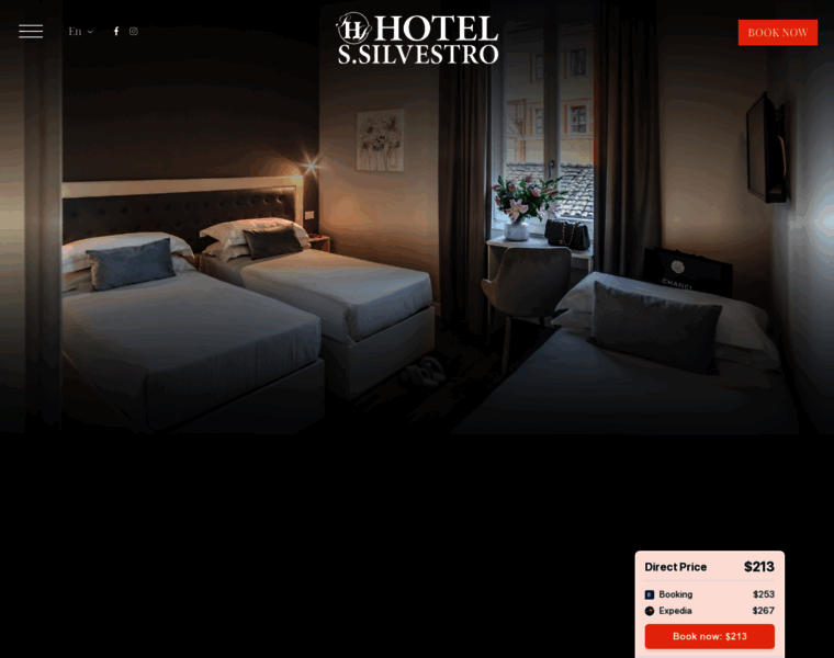 Hotelsansilvestroroma.com thumbnail