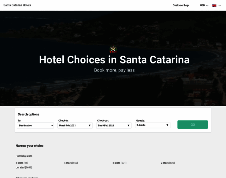Hotelsantacatarina.com thumbnail