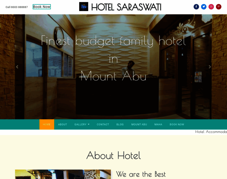 Hotelsaraswati.co.in thumbnail