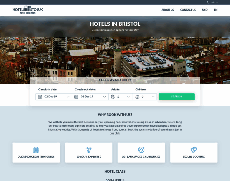 Hotelsbristoluk.com thumbnail