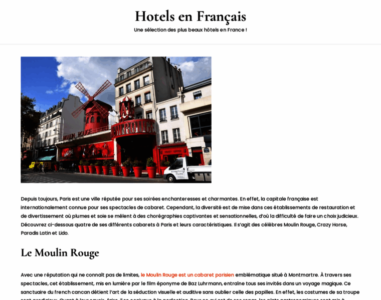 Hotelsenfrancais.com thumbnail