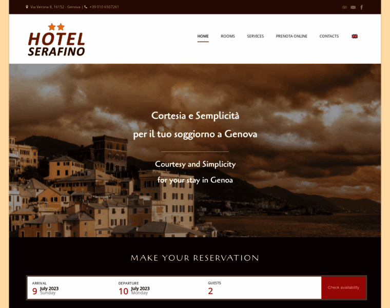 Hotelserafino.it thumbnail