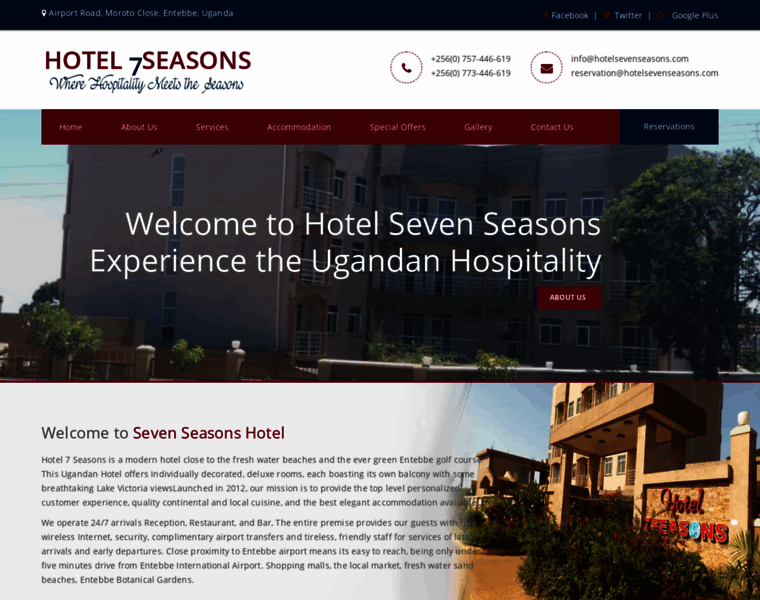 Hotelsevenseasons.com thumbnail