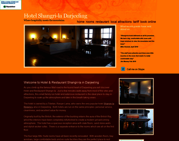 Hotelshangriladarjeeling.com thumbnail