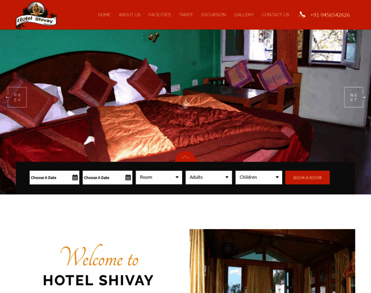 Hotelshivay.in thumbnail