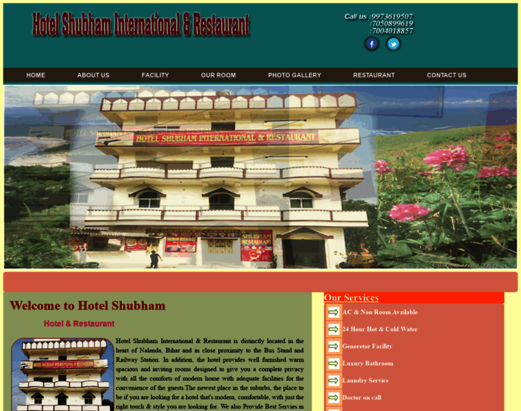Hotelshubhamnalanda.com thumbnail