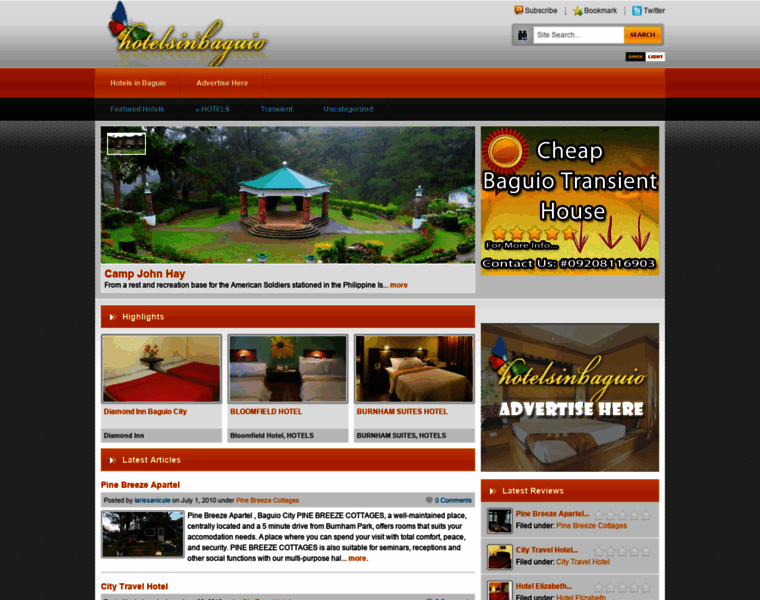 Hotelsinbaguio.com thumbnail