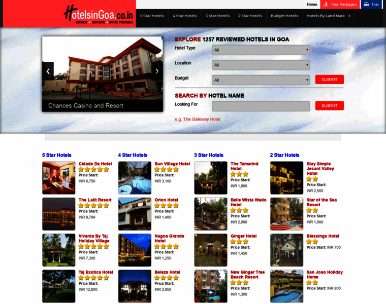 Hotelsingoa.co.in thumbnail