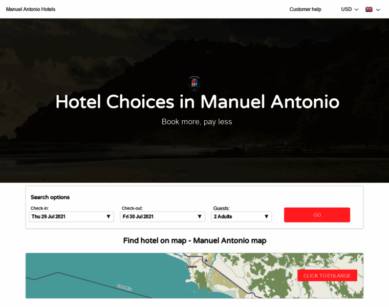 Hotelsinmanuelantonio.com thumbnail