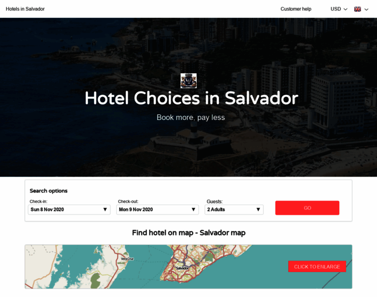 Hotelsinsalvador.com thumbnail