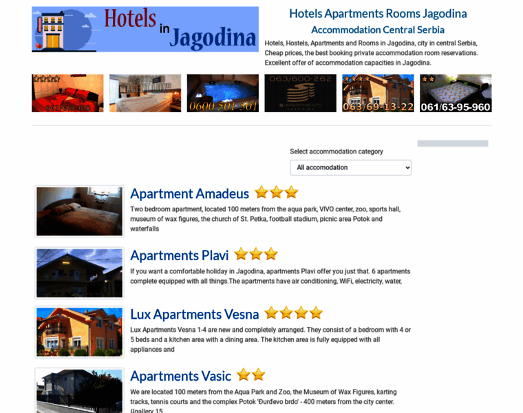 Hotelsjagodina.com thumbnail