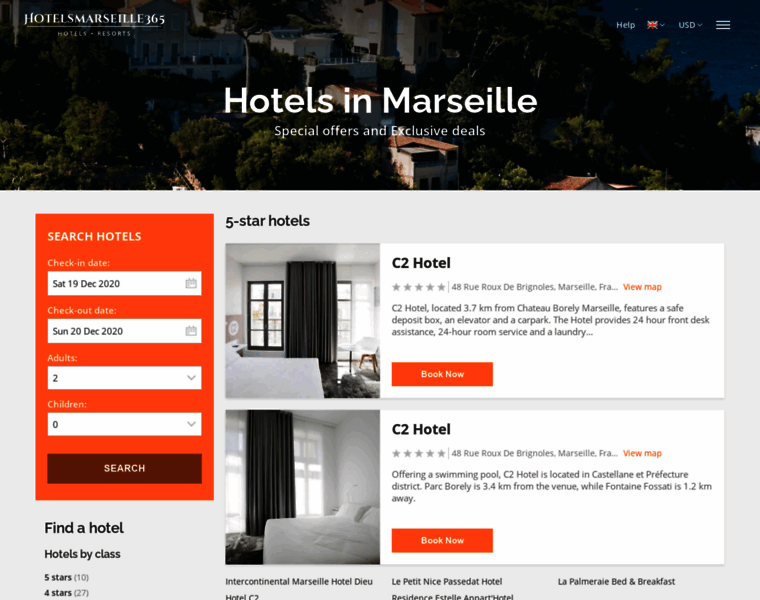 Hotelsmarseille365.com thumbnail