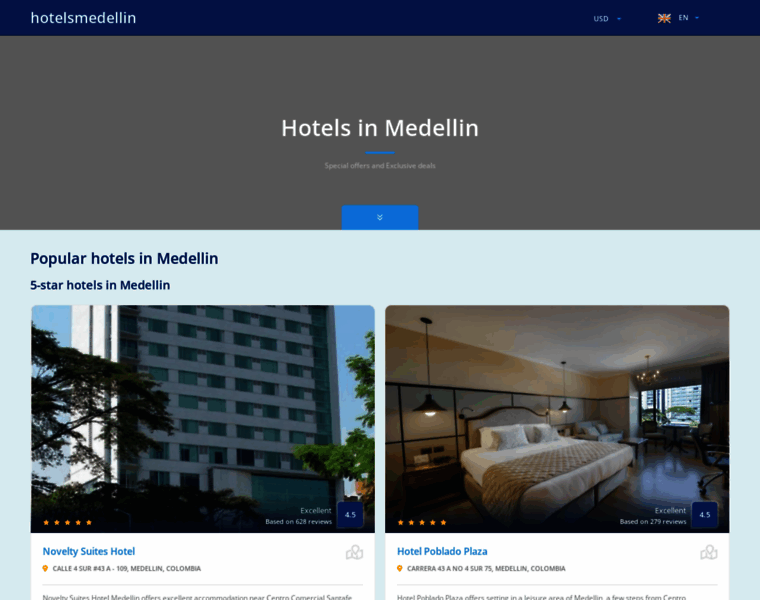 Hotelsmedellin.net thumbnail