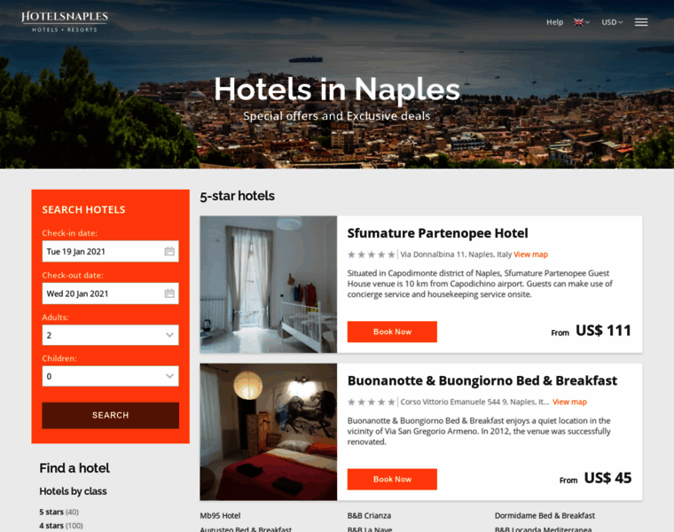 Hotelsnaples.net thumbnail
