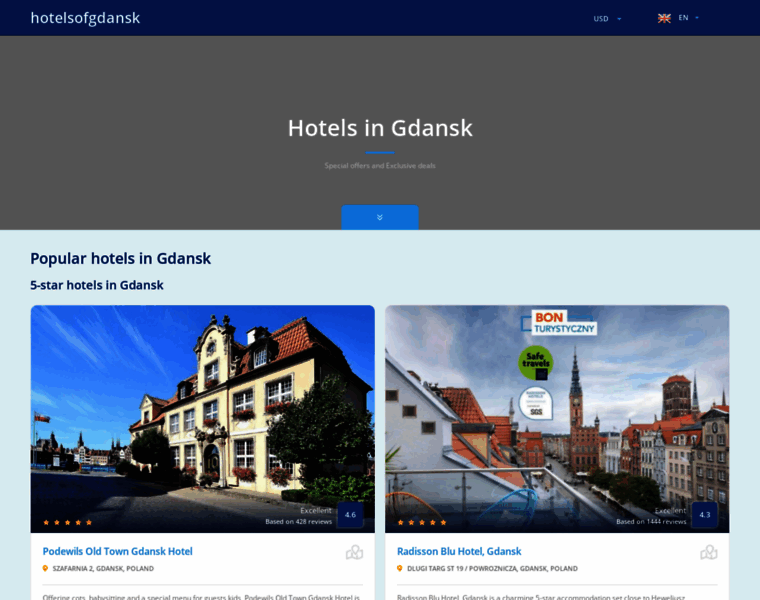 Hotelsofgdansk.com thumbnail