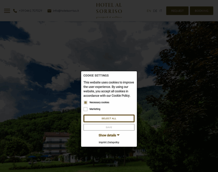 Hotelsorriso.it thumbnail