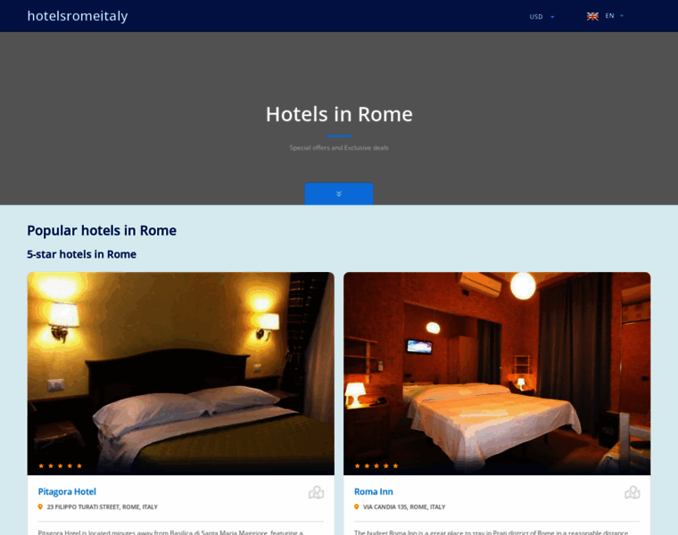 Hotelsromeitaly.net thumbnail