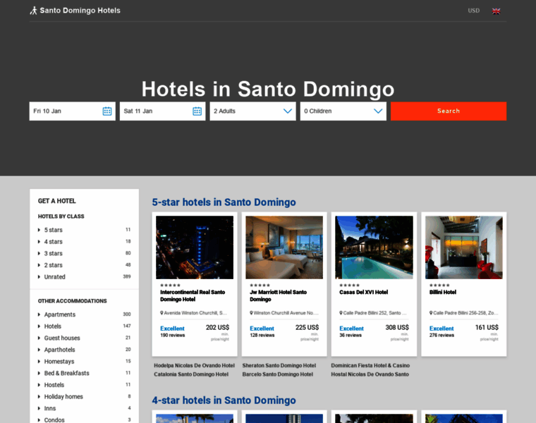 Hotelssantodomingo.com thumbnail