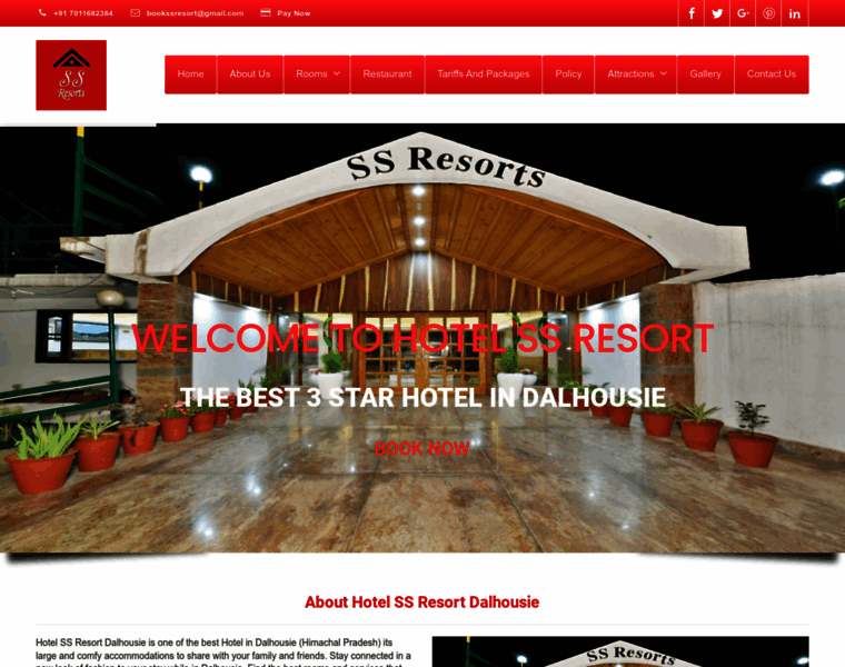 Hotelssresortdalhousie.com thumbnail