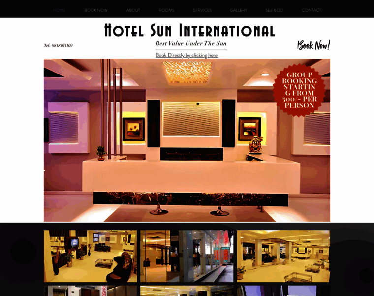 Hotelsuninternational.com thumbnail