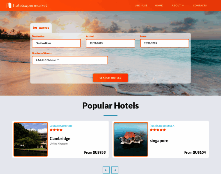 Hotelsupermarket.com thumbnail