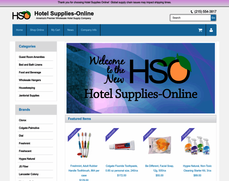 Hotelsupplies-online.com thumbnail