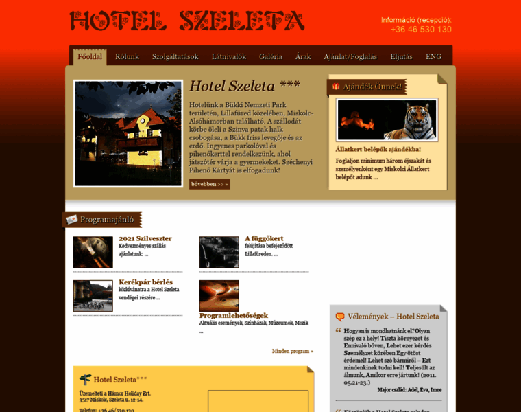 Hotelszeleta.hu thumbnail