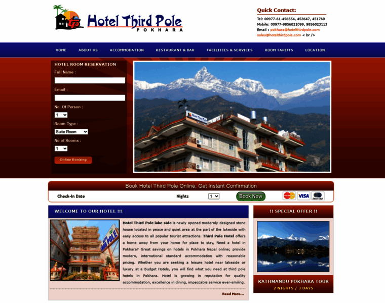 Hotelthirdpole.com thumbnail