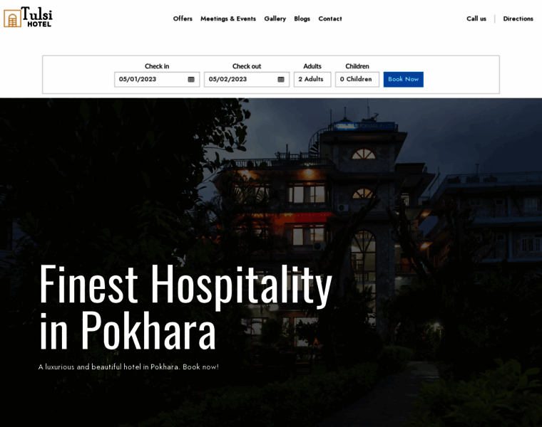 Hoteltulsipokhara.com thumbnail