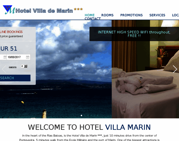 Hotelvillademarin.com thumbnail