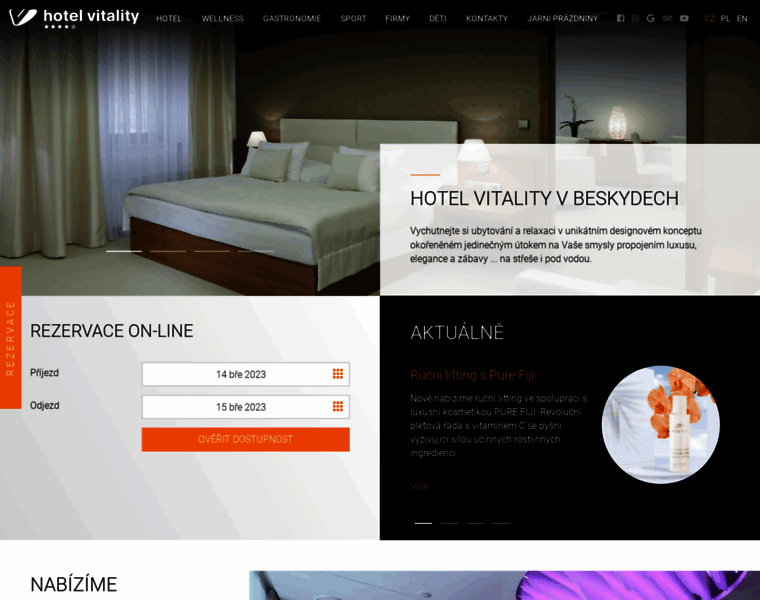 Hotelvitality.cz thumbnail