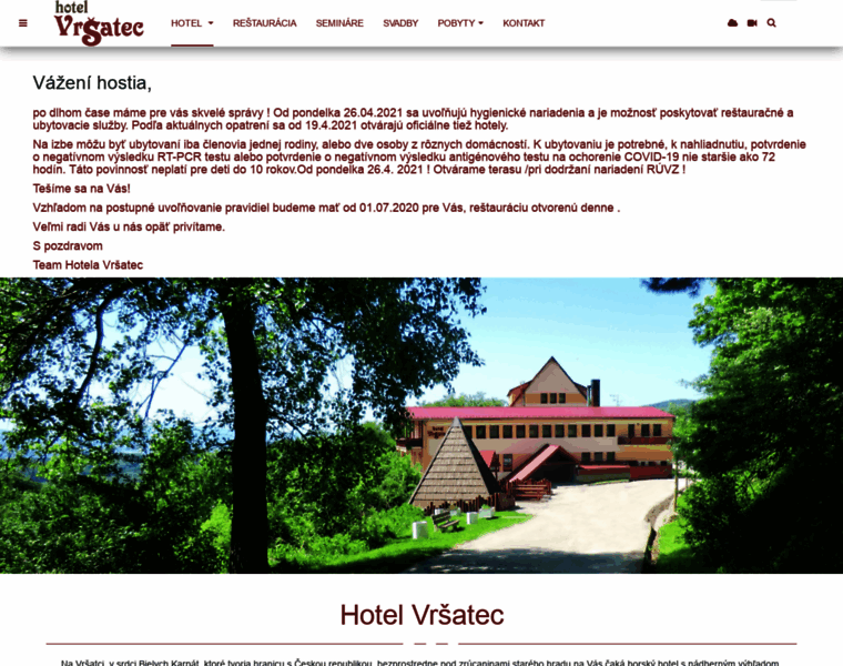 Hotelvrsatec.sk thumbnail