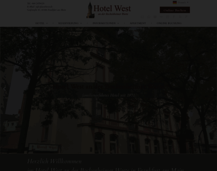 Hotelwest.de thumbnail