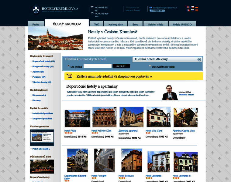 Hotelykrumlov.cz thumbnail
