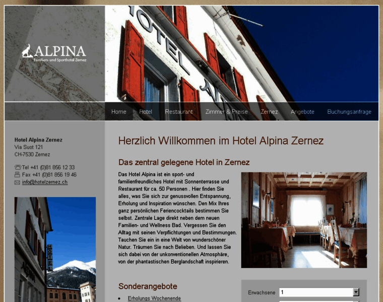 Hotelzernez.ch thumbnail